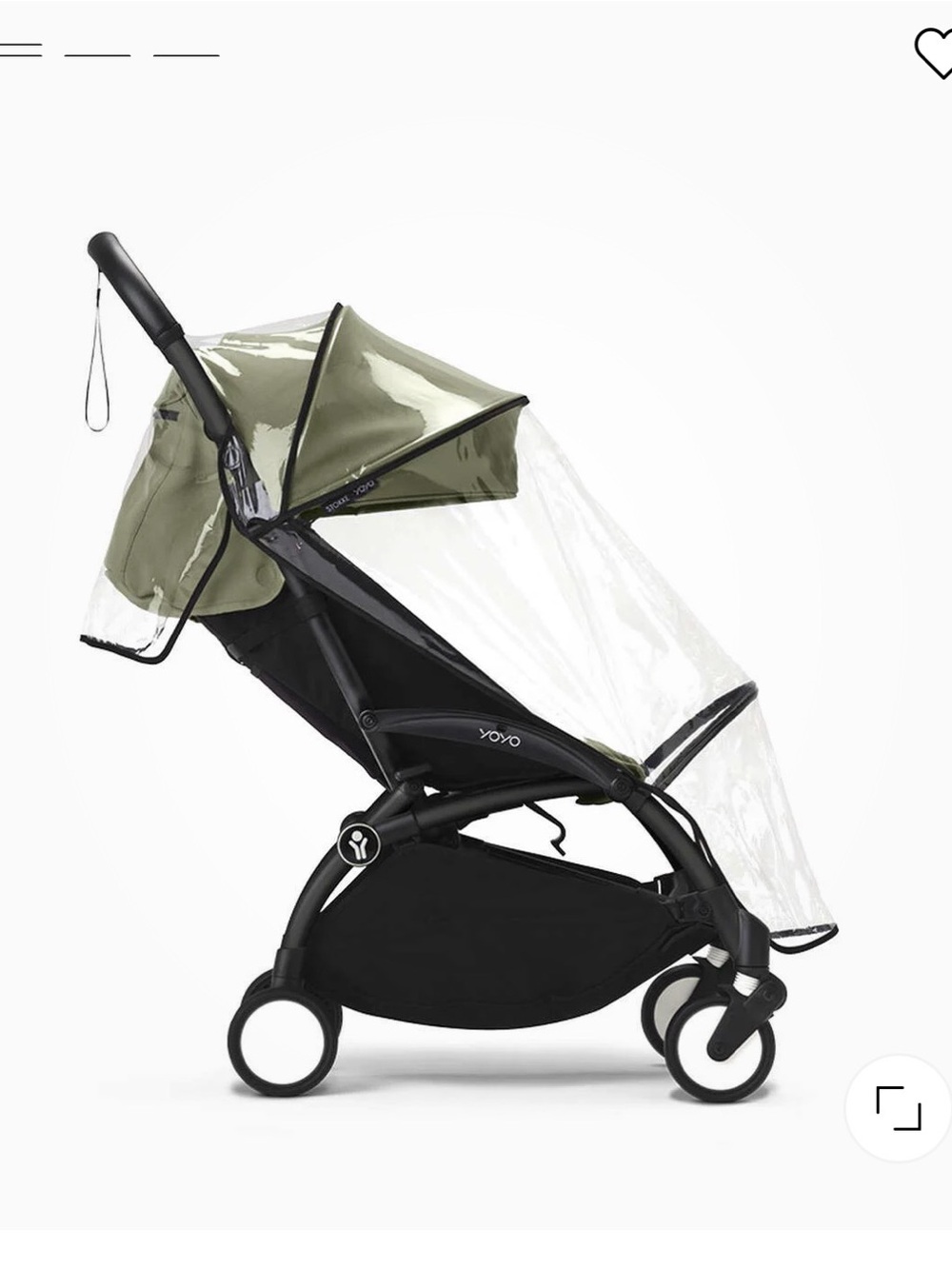 Stokke YOYO rain cover